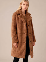Clara | Oversized Plush Teddy Coat for Women