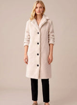 Clara | Oversized Plush Teddy Coat for Women