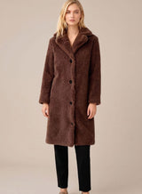 Clara | Oversized Plush Teddy Coat for Women