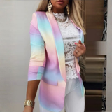 Fiona | Elegant Multicolour Blazer for Women