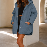 Willow | Oversized Quilted Puffer Coat with Hood