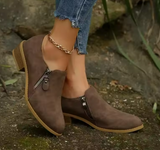 Bronte | Orthopedic Zip-Up Ankle Boots for Women