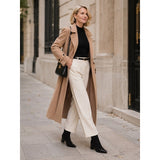 Charlotte | Cap-Toe Chunky Heel Ankle Boots