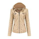 Amelia | Women's Hooded Fitted Zip-Up Jacket