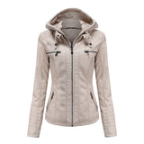 Amelia | Women's Hooded Fitted Zip-Up Jacket