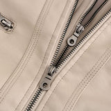 Amelia | Women's Hooded Fitted Zip-Up Jacket