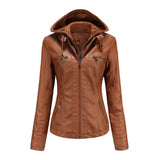 Amelia | Women's Hooded Fitted Zip-Up Jacket