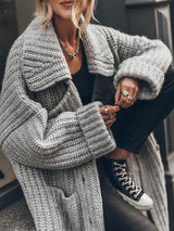 Ruby | Cozy Ribbed Knit Cardigan for Women