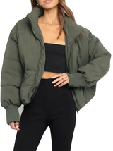 Diana | Cropped Quilted Puffer Jacket