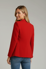 Aveline | Women's Tailored Red Blazer