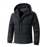 Daniel | Warm Hooded Quilted Puffer Jacket