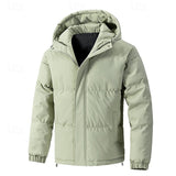 Daniel | Warm Hooded Quilted Puffer Jacket