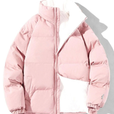 Delia | Women's Puffer Jacket with Stand-Up Collar and Full-Zip Closure