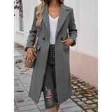 Natalie | Women's Tailored Longline Coat