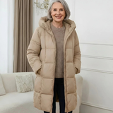 Juliana | Women's Long Winter Jacket with Hood and Full Coverage